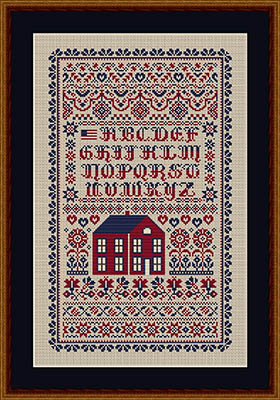 (image for) Red House Patriotic Sampler